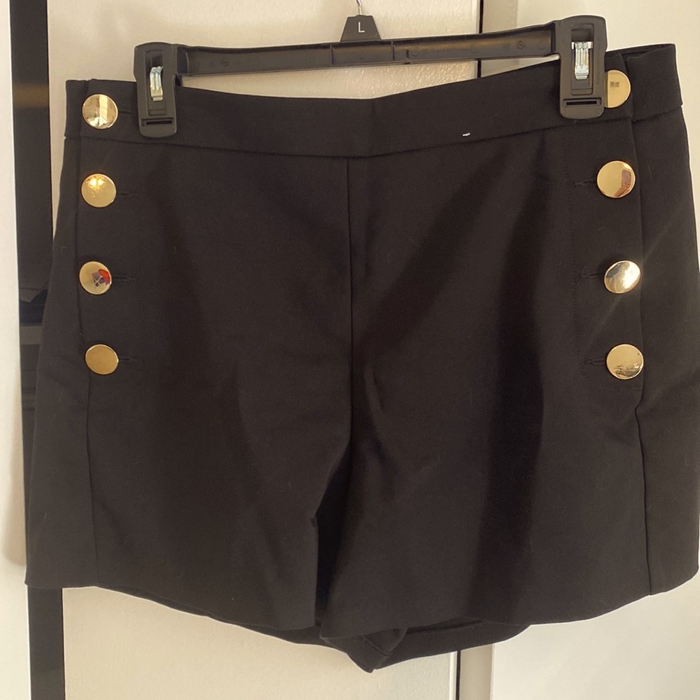 Size 10 Black Express High Rise Shorts. No longer fit.